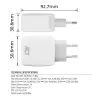 Carregador USB-C ACT 65W 2 portas com Power Delivery PPS e GaNFast
