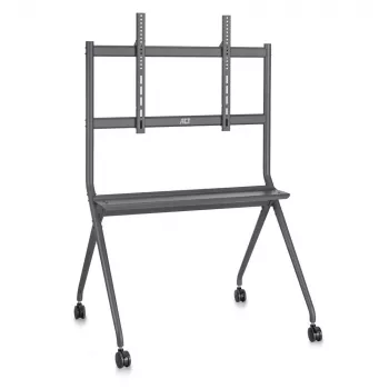 Suporte de chão móvel ACT para TV/monitor, 50 polegadas a 86 polegadas, VESA, 127 cm (50 polegadas), 2,18 m (86 polegadas), 200 x 200 mm, 800 x 600 mm, alumínio, plástico, aço, cinzento