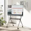 Suporte de chão móvel ACT para TV/monitor, 50 polegadas a 86 polegadas, VESA, 127 cm (50 polegadas), 2,18 m (86 polegadas), 200 x 200 mm, 800 x 600 mm, alumínio, plástico, aço, cinzento
