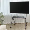 Suporte de chão móvel ACT para TV/monitor, 50 polegadas a 86 polegadas, VESA, 127 cm (50 polegadas), 2,18 m (86 polegadas), 200 x 200 mm, 800 x 600 mm, alumínio, plástico, aço, cinzento