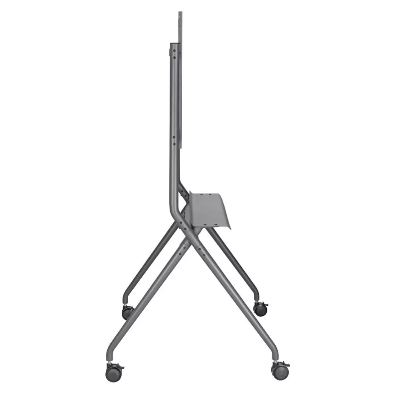Suporte de chão móvel ACT para TV/monitor, 50 polegadas a 86 polegadas, VESA, 127 cm (50 polegadas), 2,18 m (86 polegadas), 200 x 200 mm, 800 x 600 mm, alumínio, plástico, aço, cinzento