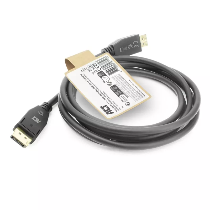 Cabo DisplayPort ACT AK4081 1 m preto