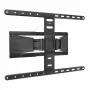 Suporte de parede para TV totalmente articulado ACT AC8357 para ecrãs de 43 a 90 polegadas, VESA 100x200 – 600x400, inclinação -15° – 3°, rotação ±30°, carga máxima 50 kg, ultraplano
