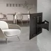 Suporte de parede para TV totalmente articulado ACT AC8357 para ecrãs de 43 a 90 polegadas, VESA 100x200 – 600x400, inclinação -15° – 3°, rotação ±30°, carga máxima 50 kg, ultraplano