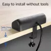 Régua de tomadas de secretária ACT com 3 tomadas Type-F, 30W Power Delivery, ligações USB Type-C/A, comprimento do cabo 1,5 metros