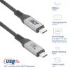 Cabo USB4 80Gbps Thunderbolt 5 ACT 240W USB Type-C, certificado USB-IF, 1,5 metros