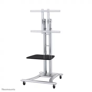 Neomounts PLASMA-M1800E Suporte móvel para TV 27-70 polegadas, prateado, suporte de chão portátil, aço, 50 kg, 68,6 cm (27 polegadas), 177,8 cm (70 polegadas)