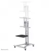 Neomounts PLASMA-M1800E Suporte móvel para TV 27-70 polegadas, prateado, suporte de chão portátil, aço, 50 kg, 68,6 cm (27 polegadas), 177,8 cm (70 polegadas)