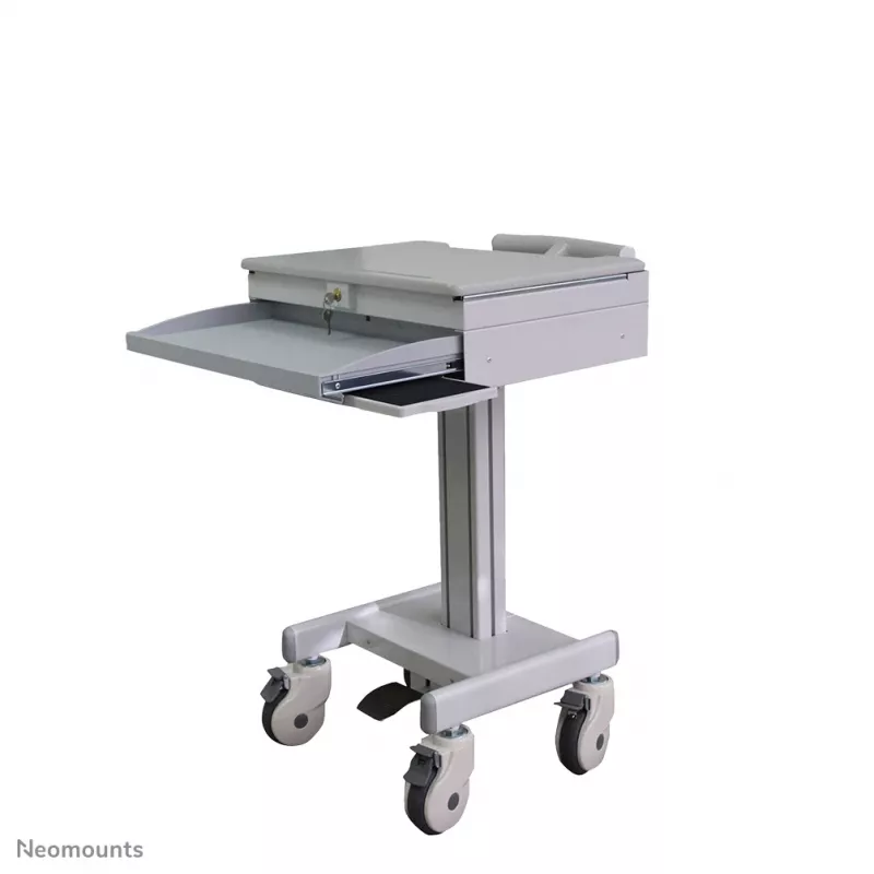 Neomounts MED-M100 Estação de trabalho móvel medical -17 polegadas - mola a gás - com fecho