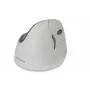 BakkerElkhuizen Evoluent 4 Bluetooth branco, destro, design vertical, laser, Bluetooth, 2600 DPI, branco