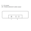 Extensor de IR Marmitek Invisible Control 2 (modelo 25008171) — alcance de 250 m