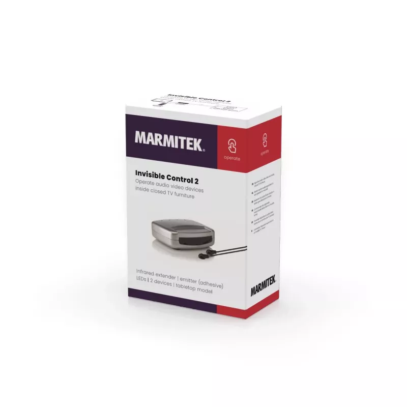 Extensor de IR Marmitek Invisible Control 2 (modelo 25008171) — alcance de 250 m