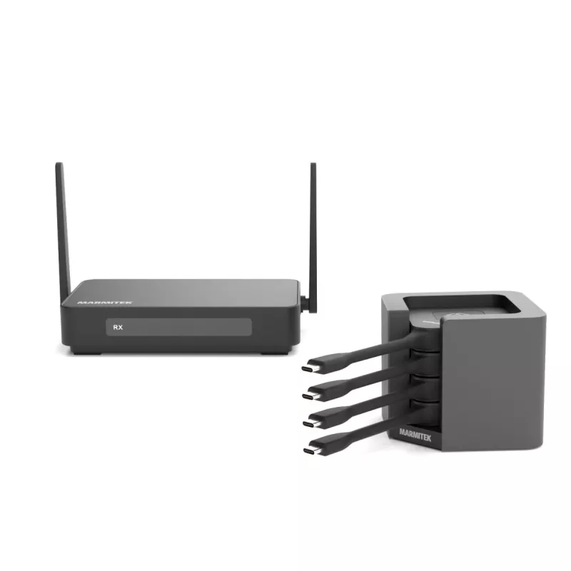 Marmitek Stream 4K Pro - Sistema de apresentação HDMI 4K sem fios - Solução de conferência 4K