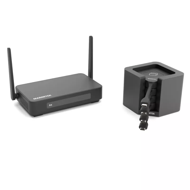 Marmitek Stream 4K Pro - Sistema de apresentação HDMI 4K sem fios - Solução de conferência 4K