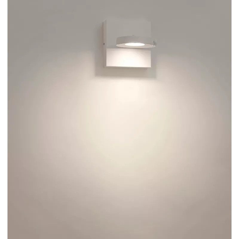 Foco LED de superfície Signify Philips Dimmable Clockwork 6,5W, 500 lm, 2700 K, IP20, branco