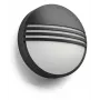 Aplique de parede exterior Philips myGarden 172963016 LED 6W, lâmpada não substituível, preto/branco, caixa em resina, 214×78 mm