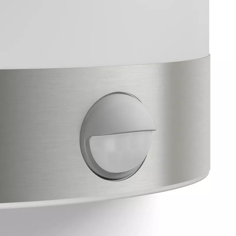 Aplique de parede exterior Philips myGarden Python 5,5 W LED, aço inoxidável/branco, sensor IR, 220–240 V
