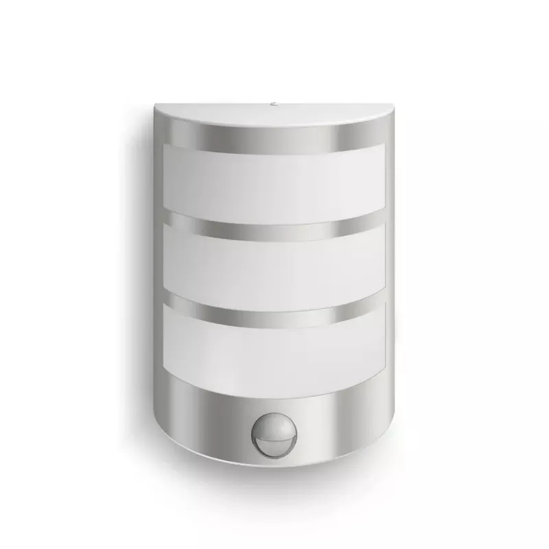 Aplique de parede exterior Philips myGarden Python 5,5 W LED, aço inoxidável/branco, sensor IR, 220–240 V