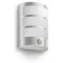Aplique de parede exterior Philips myGarden Python 5,5 W LED, aço inoxidável/branco, sensor IR, 220–240 V