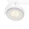 Philips WarmGlow LED Clockwork Aplique de teto/parede 4x LED, 18 W total, 2700 K, 2000 lm, regulável, IP20, branco
