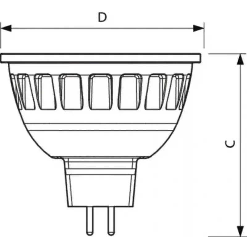 Philips Master LED ExpertColor lâmpada LED branco frio 4000 K 6,5 W GU5.3