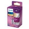 Vela filamento Philips transparente 60W P45 E14 6,5W branco quente 806lm