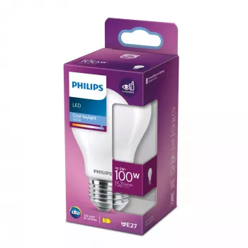Lâmpada LED Philips branco luz do dia 6500 K 10,5 W E27 D