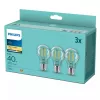 Lâmpada LED Philips branco quente 2700 K 4,3 W E27 F
