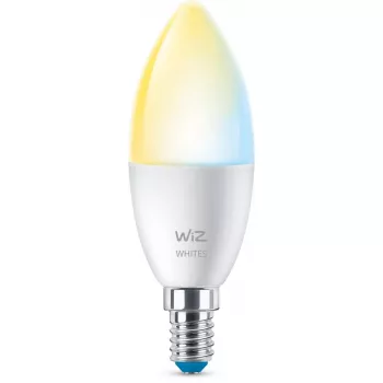 Lâmpada inteligente WiZ vela 40 W C37 E14 Wi-Fi branco
