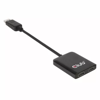 CLUB3D Multi Stream Transport Hub DisplayPort 1.2 para HDMI monitor duplo
