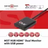 CLUB3D Multi Stream Transport Hub DisplayPort 1.2 para HDMI monitor duplo