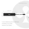 Hub USB-C para HDMI CLUB3D 7-1 — com fios, Gigabit Ethernet, preto, 136×34×94,5 mm
