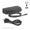 Carregador para portátil USB-C CLUB 3D 140W, alimentação, compatibilidade universal, cabo de 1 m, preto