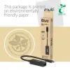 Adaptador USB-C para HDMI 2.1 Club 3D CAC-2505 — 8K@60Hz, USB Type-C para HDMI + USB, 0,12 m