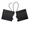 R-Go Tools teclado ergonómico R-Go Split Break v2 com software Break, teclado dividido ergonómico, QWERTY (NORDIC), com fios, preto