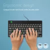 R-Go Tools teclado ergonómico R-Go Compact Break, teclado compacto com software de pausas, QWERTY (UK), com fios, preto