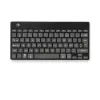 Teclado ergonómico R-Go Tools R-Go Compact Break, teclado compacto com software de pausas, AZERTY (FR), Bluetooth, preto