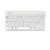 R-Go Tools teclado ergonómico R-Go Compact Break, teclado compacto com software de pausas, QWERTY (NORDIC), Bluetooth, branco