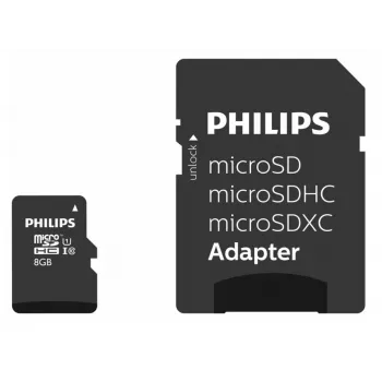 Philips FM08MP45B/00 cartão de memória 8 GB MicroSDHC UHS-I Class 10
