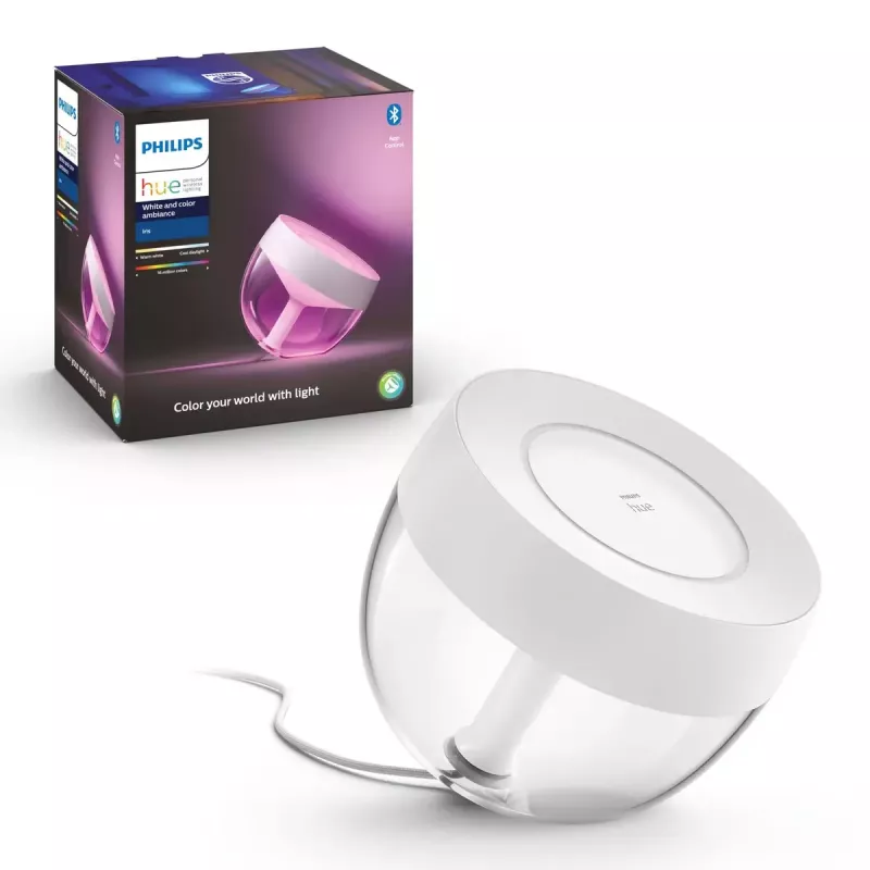 Lâmpada de mesa inteligente Philips Hue White and Colour Ambience Iris