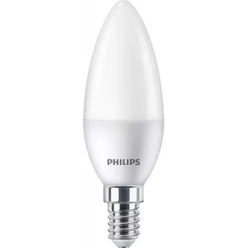 Philips lâmpada LED vela E14 pack de 4, equivalente a 40 W, 2700 K