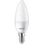 Philips lâmpada LED vela E14 pack de 4, equivalente a 40 W, 2700 K