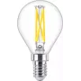Philips Filament Candle Clear 25W P45 E14, 2,5 W, 25 W, E14, 340 lm, 15000 h, luz quente
