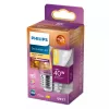 Lâmpada vela filamento LED Philips Filament Candle Clear 3,4 W (470 lm) P45 E27, brilho quente, CRI 90