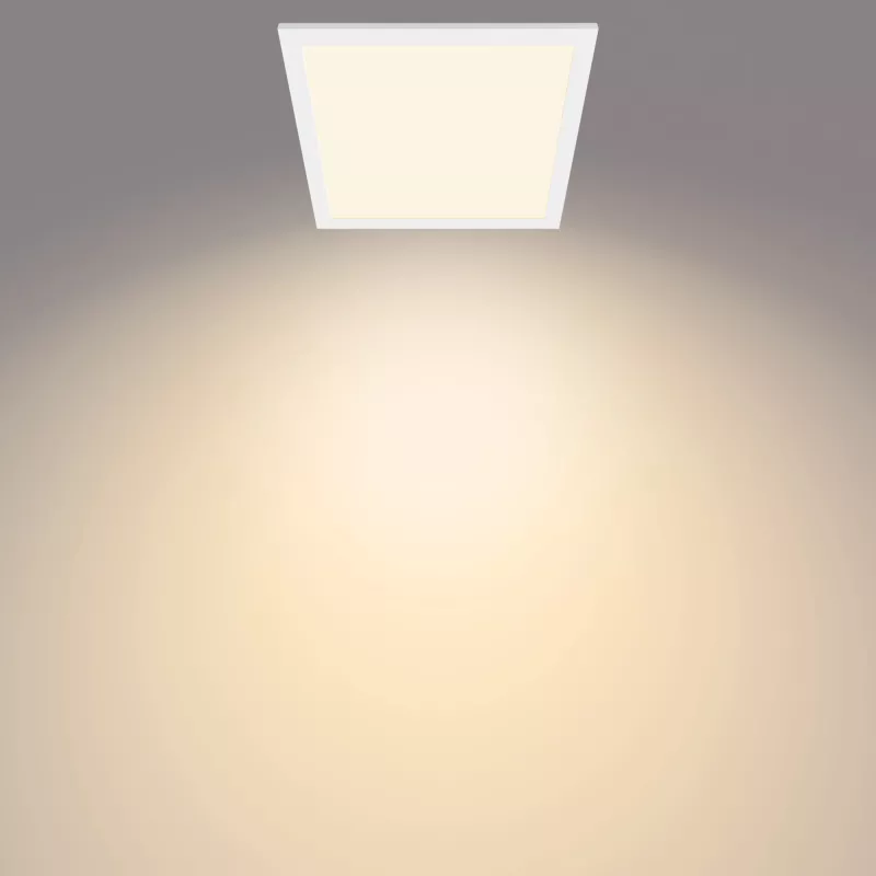 Plafonier Philips Functional Panel 12 W LED quadrado 300×300×42 mm, branco
