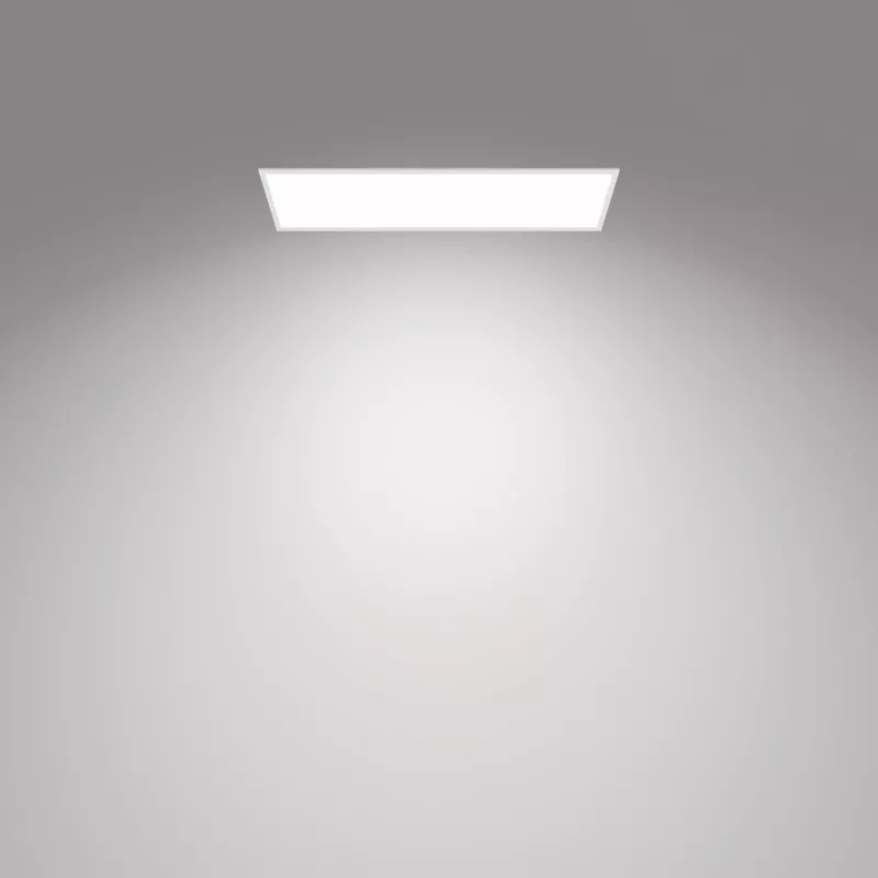 Plafonier Philips Functional Panel 36 W LED retangular 300×1200×42 mm, branco