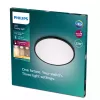 Plafonier Philips Functional Super slim 22 W preto LED redondo