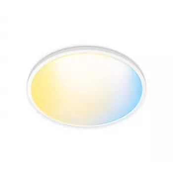 Plafonier inteligente WiZ Superslim 14 W Wi-Fi/Bluetooth branco