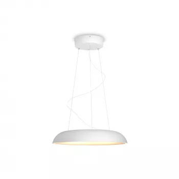 Lâmpada de suspensão inteligente Philips Hue White Ambience Amaze – Bluetooth, 24 V, 434 × 77 mm, branco
