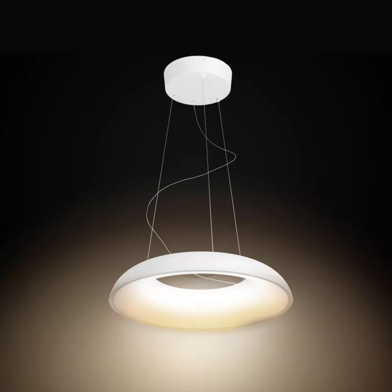 Lâmpada de suspensão inteligente Philips Hue White Ambience Amaze – Bluetooth, 24 V, 434 × 77 mm, branco